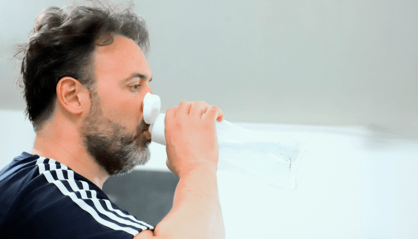 Hidratação durante o treino